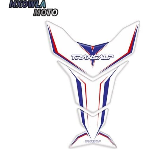 For TRANSALP Motorcycle Protection TANK Pad Protector Stickers Decal Gas Cap Emblem Badge Logo Fairing Fender