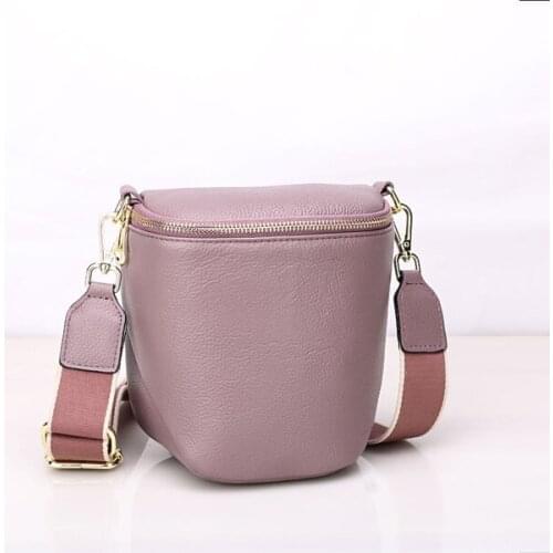 Lady Shoulder Bag Shopping Party Purse Female Genuine Leather Crossbody Bags for Women 2021 Luxury Handbag Fashion Saddle Bag