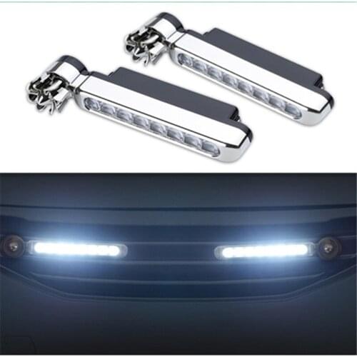 2pcs LED Wind Power Car Daytime Running Light Auto Decorative Lamp for Ford/Hyundai/Chevrolet/Toyota/Kia/Mazda/Honda/Volkswagen