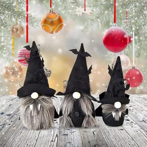 3Pcs Halloween Plush Faceless Dolls Swedish Dwarf Dolls For Halloween Party Decoration Navidad Stickers Bride To Be Unicorn Diy