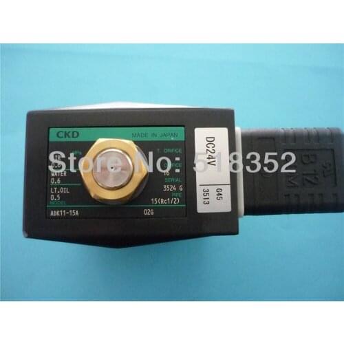 322011800 SUPERIA Charmilles/ AGIE Solenoid Valve/ Electromagnetic Valve ADK11-15A DC24V, WEDM-LS Wire Cutting Machine Parts