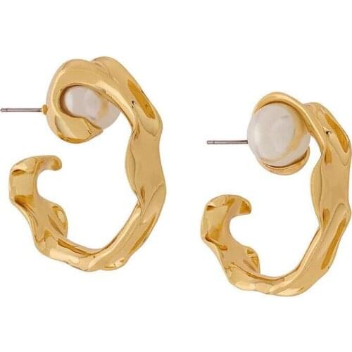 Andralyn Women's Gold Earrings