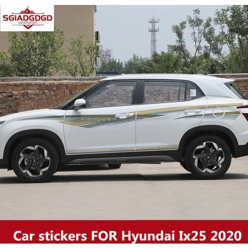 Car stickers FOR Hyundai Ix25 2020 body exterior special decals ix25 exterior modified stickers accessories
