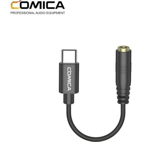 COMICA CVM-SPX-UC 3.5mm TRRS-USB C Audio Cable Adapter