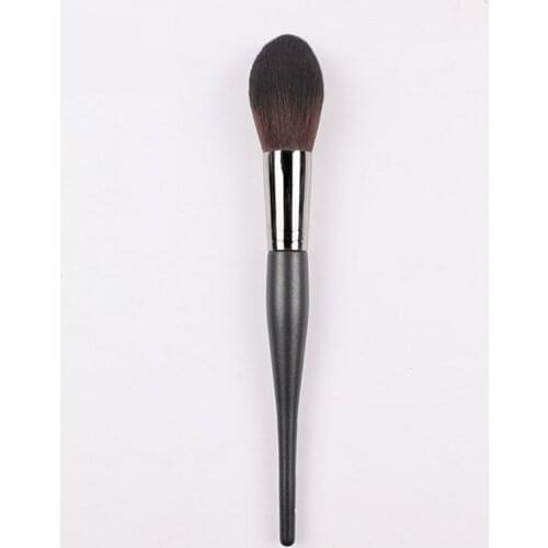 Korean Long Handle P133 Flame Shape Loose Powder Big Makeup Brush Soft Blush Brush Cosmetic Tool