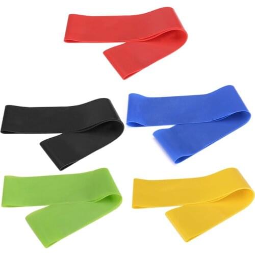 Legs Butt Latex Exercise Resistance Bands Workout Fitness Yoga Loops for Stretching Strength Physical Therapy Home Gym