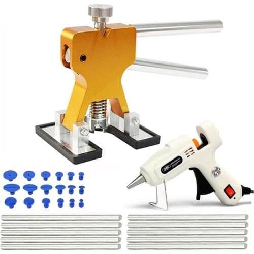 Car Paintless Dent Repair Kits Dent Repair Puller Removal Puller Tool with Glue Puller Tabs Removal Kits