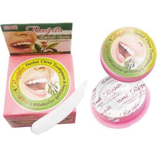 Natural Herbal Clove Thailand Toothpaste Tooth Whitening Toothpaste Dentifrice Antibacterial Tooth Paste Mint Oral Clean