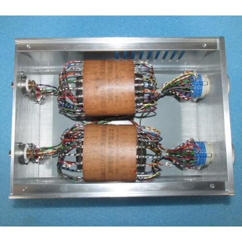 NEW Amorphous iron core wide frequency response 600Ω:15K 5 times step-up transformer 24 gear volume transformer finished machine