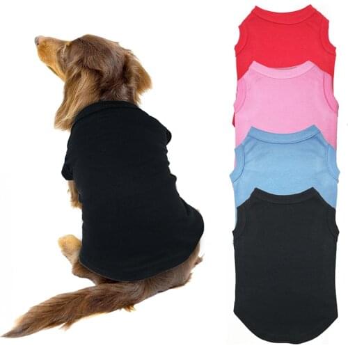Solid Winter Warm Pet Dog Clothes for Small Dogs Cat T-shirt Outfit Coat Soft Sweatshirt for Teddy Chihuahua XS XXXL Many Size