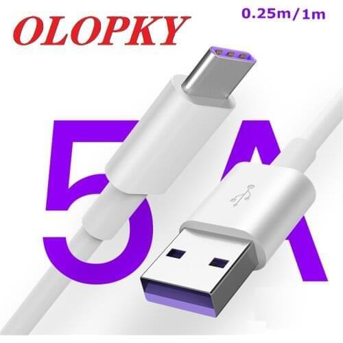 Original Huawei USB C Cable 5A Supercharge USB Type C Cable 1/2M For P40 P30 P20 Mate 30 20 Pro Quick Charging Fast Charger Wire