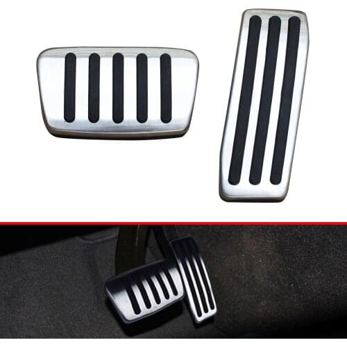 Anti-skid Pedal Gas Brake Accelerator Mat Cover Fit For Cadillac SRX 2010 2013 2014 2015 2016 Accessories Oil Fuel Pad No Drill