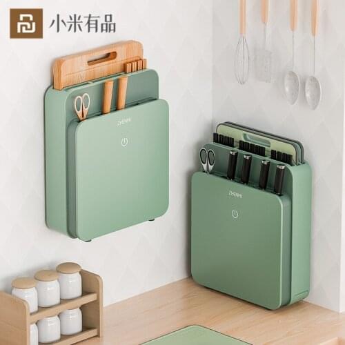 Youpin ZHENMI Cutting Board Knife Sterilizer Smart Automatic Heating Dryer Chopstick Knife Holder Storage Disinfection Machine