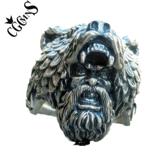 The Vikings Celtic Ursa Warrior Rings Jewelry For Mens Gift
