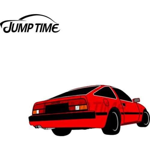 Jump Time 13 x 7.8cm For 300zx z31 JDM Car Decal DIY Creative Car Stickers Car Door Windows Waterproof Scratch-Proof