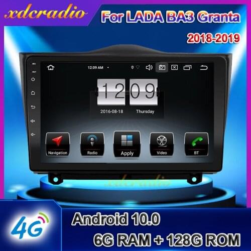 Xdcradio 9" Android 10 For LADA ВАЗ Granta Cross Car Radio Auto DVD Multimedia Video Player GPS Navigation Carplay 6+128G 4G