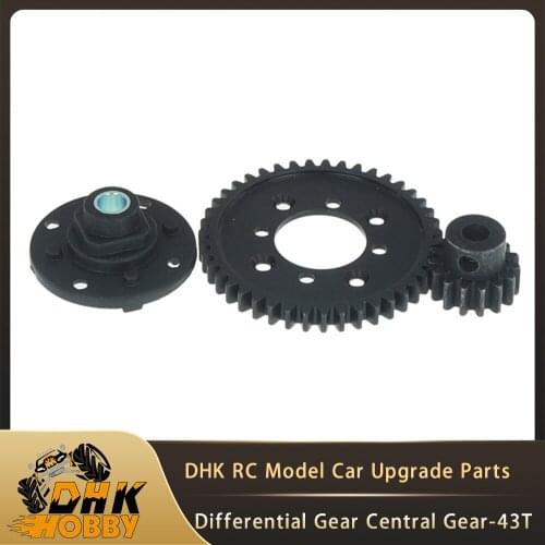 RC Car Parts P122 DHK 8381/8384/8383 Differential Gear Central Diff Gear-43T (Zinc Alloy) For Buggy Off Road Cars