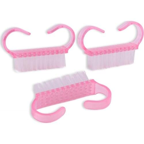 1Pc/10Pcs Nail Cleaning Nail Brush Tool File Manicure Pedicure Soft Remove Dust Manicure Tool Clean Brush for Nail Care