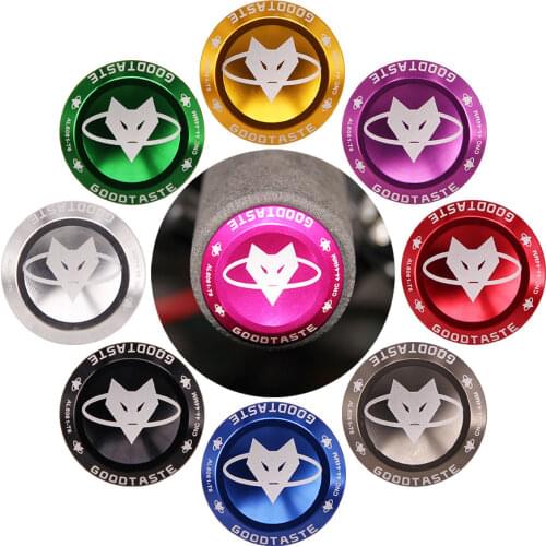 2Pcs Mountain Bike Bar End Plugs Aluminum Alloy Lock Bicycle Accessories MTB Road Bike Handle Handlebar Plug End Cap 9 colors