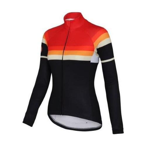 2019 Pro Women Cycling Jerseys Long sleeve Sportswear Bicycle Cycling Clothing MTB Road Bike Shirts