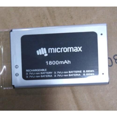 3.7V 6.86Wh 1800mAh S/N:V202711608350086538 MICromax X717 Battery Dimension:73mmX46mmX3mm