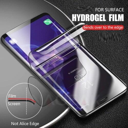 3D Curved Soft Full Cover Hydrogel Screen Protector For Samsung Note9 8 S8 S9 Plus Protector Film For Galaxy S6 S7edge Not Glass