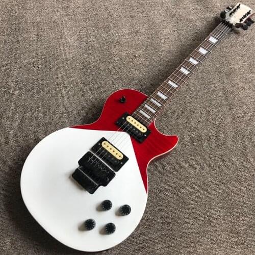 Free delivery, rosewood fingerboard, tiger Flame Maple top, multicolor Electric guitar , high quality electric guitar