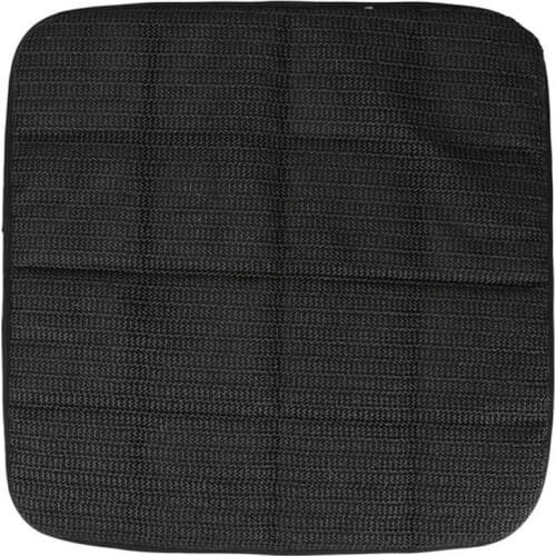 45 x 45cm Bamboo Charcoal Breathable Car Seat Cushion (Black)