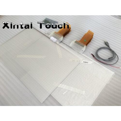 15" 4:3 Ratio High Sensitive Projection Capacitive Touch film, Interactive Touch Foil, 10 Touch Points, USB Controller