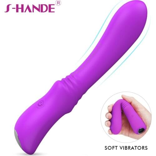 Dildo Vibrator for Women powerful Vibration Silicone Waterproof Female Vagina Clitoris Massage Sex Toys For Women G Spot