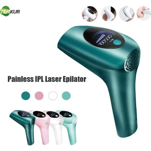 IPL Laser Epilator Machine Hair Removal for Women and Men At-Home Great for Face and body Permanent and Painless LCD Display
