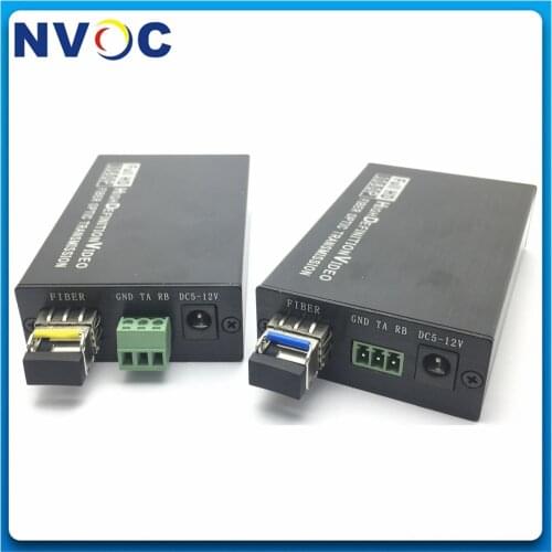 Mini HDMI Extender Over Fiber Optic Transmitter&Receiver+1Ch RS232 Data/3.5mm Audio,1080Pwith 3G,SM,SX,10KM,LC SFP/MM LC Module