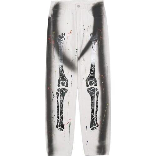 Solid color zipper pocket overalls for men high Street fashion slacks casual wide leg pants