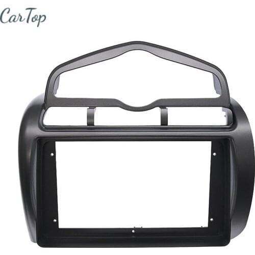 9 Inch Car Radio Fascia For Honda Fit Jazz City 2002 2003 2004 2005 2006 Dashboard Refitting Stereo Panel GPS Frame Bezel