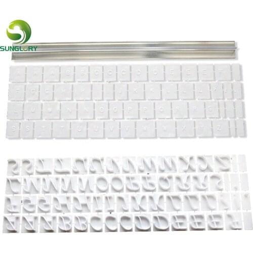 Plastic DIY Alphabet Letter Cake Mold Symbol Capital Letters Biscuit Cookie Cutter Fondant Cutter Mold Cake Decorating Tools
