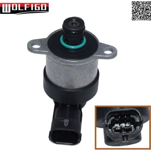 WOLFIGO 0928400802 Fuel Pump Regulator Metering Control Solenoid Valve For FORD C-MAX FUSION CITROEN BERLINGO JUMPY PEUGEOT 307