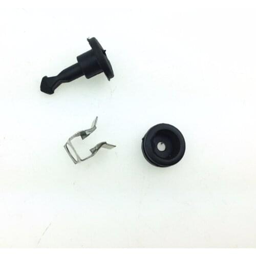 STARPAD For Passat B5 Auto Parts Engine Upper Plate Snap Screws Cover Plate Plastic Clips 2pcs