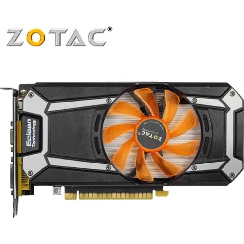 ZOTAC Video Card GeForce GTX 750 Ti 2GB 128Bit GDDR5 Graphics Cards for nVIDIA Original GTX750Ti 2GB GTX 750Ti 2GD5 Hdmi Dvi VGA