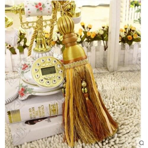 2Pcs Curtain straps tassel European curtain buckle straps hanging ball Curtains Tieback Tassel Home Decoration Accessories