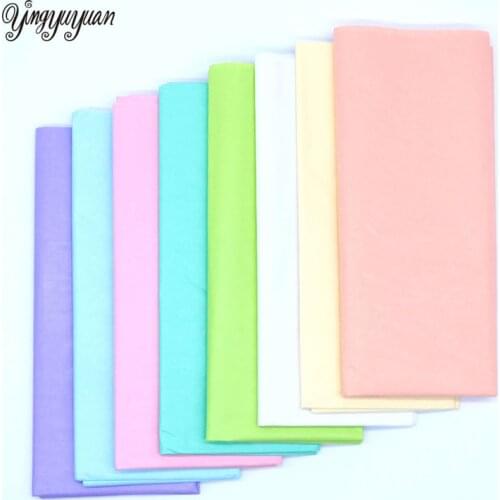 50*66cm 10Sheets/bag Tissue Paper DIY Handmade Craft Paper Flowers Gift Packing Wedding Festive & Party Home Decoration Supplies