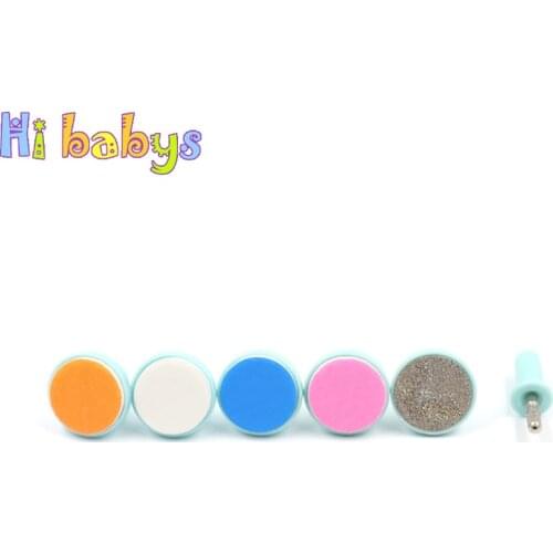 6pcs Electric Baby Nail Trimmer Accessory Baby Scissors Nail Care Clipper Cutter For Kids Infant Newbron Nail Trimmer Manicure