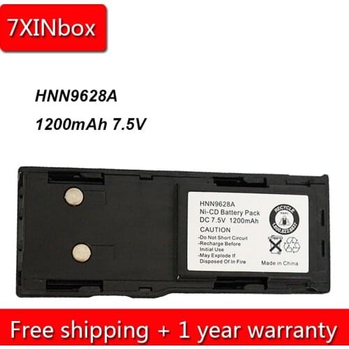 7XINbox 1200mAh 7.5V HNN9628A HNN9628 HNN9628AR NI-CD Battery For Motorola GP88 GP300 GP600 GTX800 GTX900 PTX600 MTX638 LCS2000