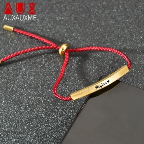 Auxauxme Red Bracelets