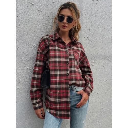 B & M Womens Red Shirts