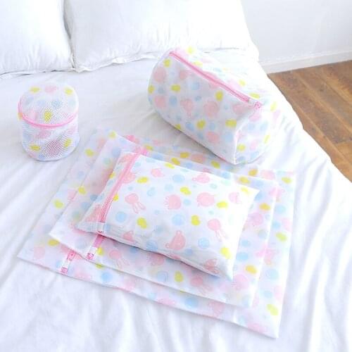 Laundry Bag Washing Machine Clothes Special Thick Mesh Thin Net Pocket Thick Laundry Protection Bags Underwear Bra Bag Foldable