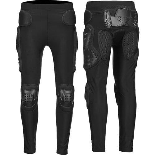 Motorcycle Armor pants shorts Net Cloth Breathable Knee hip Leg Protection Motocross armor trousers