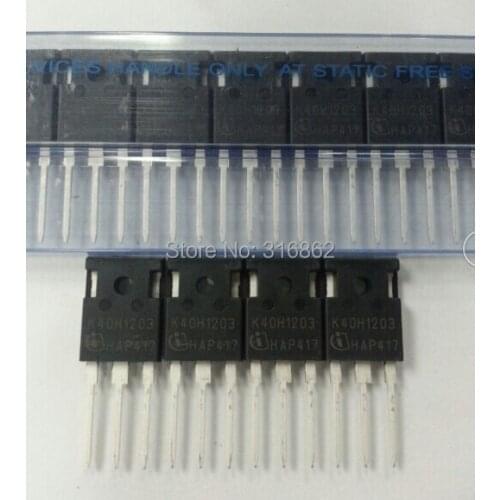 IKW40N120H3 K40H1203 5PCS/LOT ORIGINAL Transistor Free Shipping Electronic Components kit
