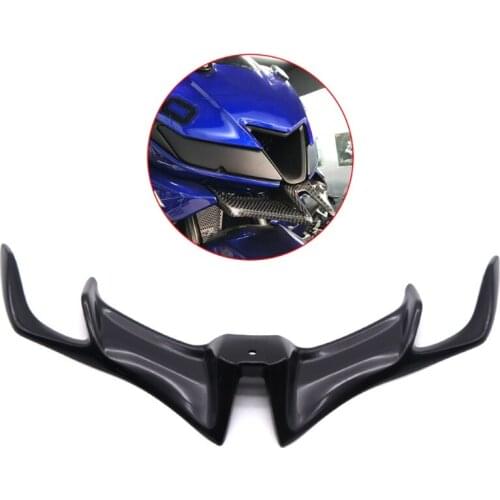 Motorcycle Front Fairing Aerodynamic Winglets ABS Lower Cover Protection Guard H8WE