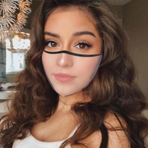 Mascarilla Adult Transparency Transparent Lip Mask Mask With Clear Window Visible Expre Protection Facemask Face Mask Mouth #127