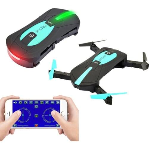 Foldable Mini Selfie Pocket Rc Camera Drone JY018 with Wifi FPV Camera Altitude Hold Headless Mode RC Helicopter VS JJRC H37